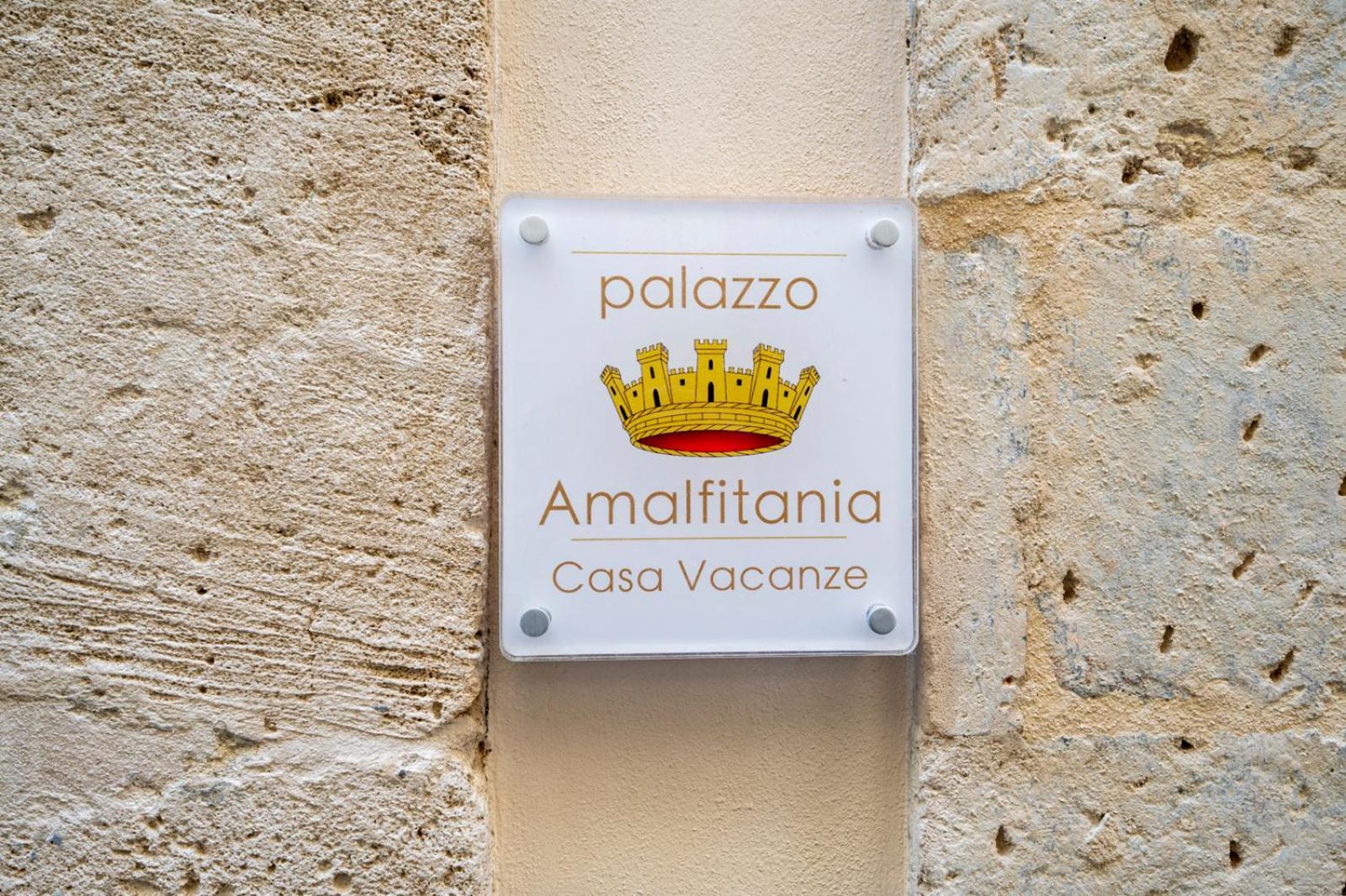 Ferienwohnung Palazzo Amalfitania Syrakus Exterior foto
